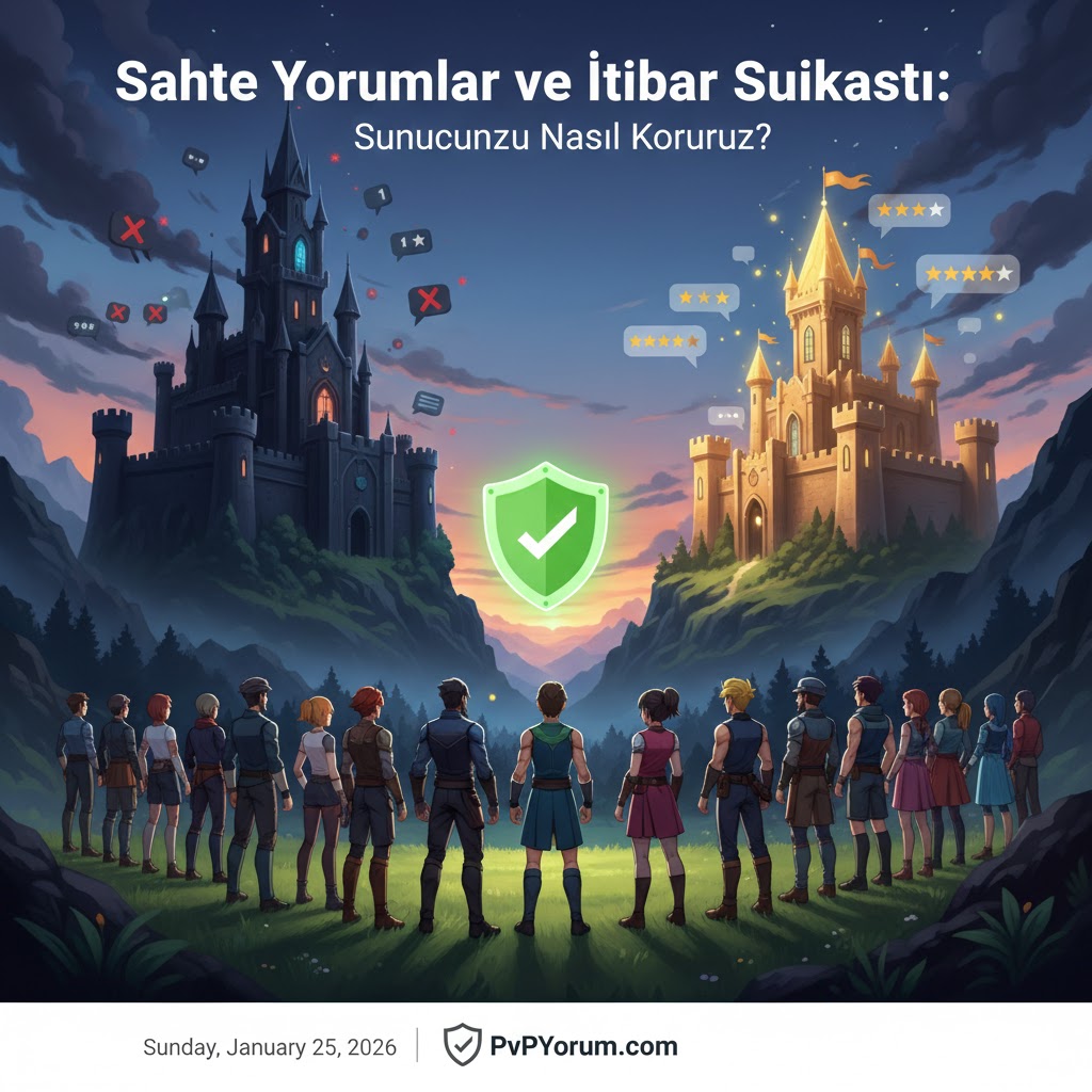 Sahte Yorumlar ve İtibar Suikastı: Sunucunuzu Nasıl Koruruz?